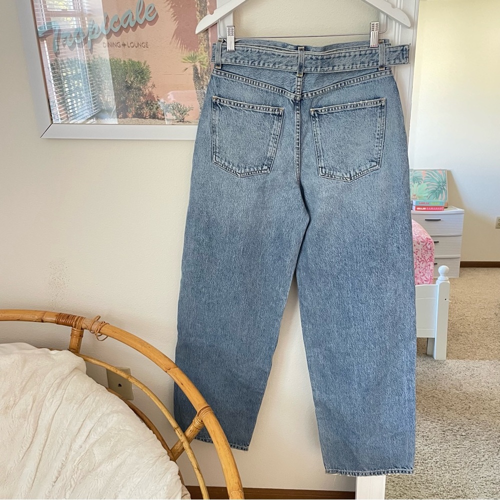Agolde Belted Baggy Jeans in Outlander Free People - Picture 9 of 9